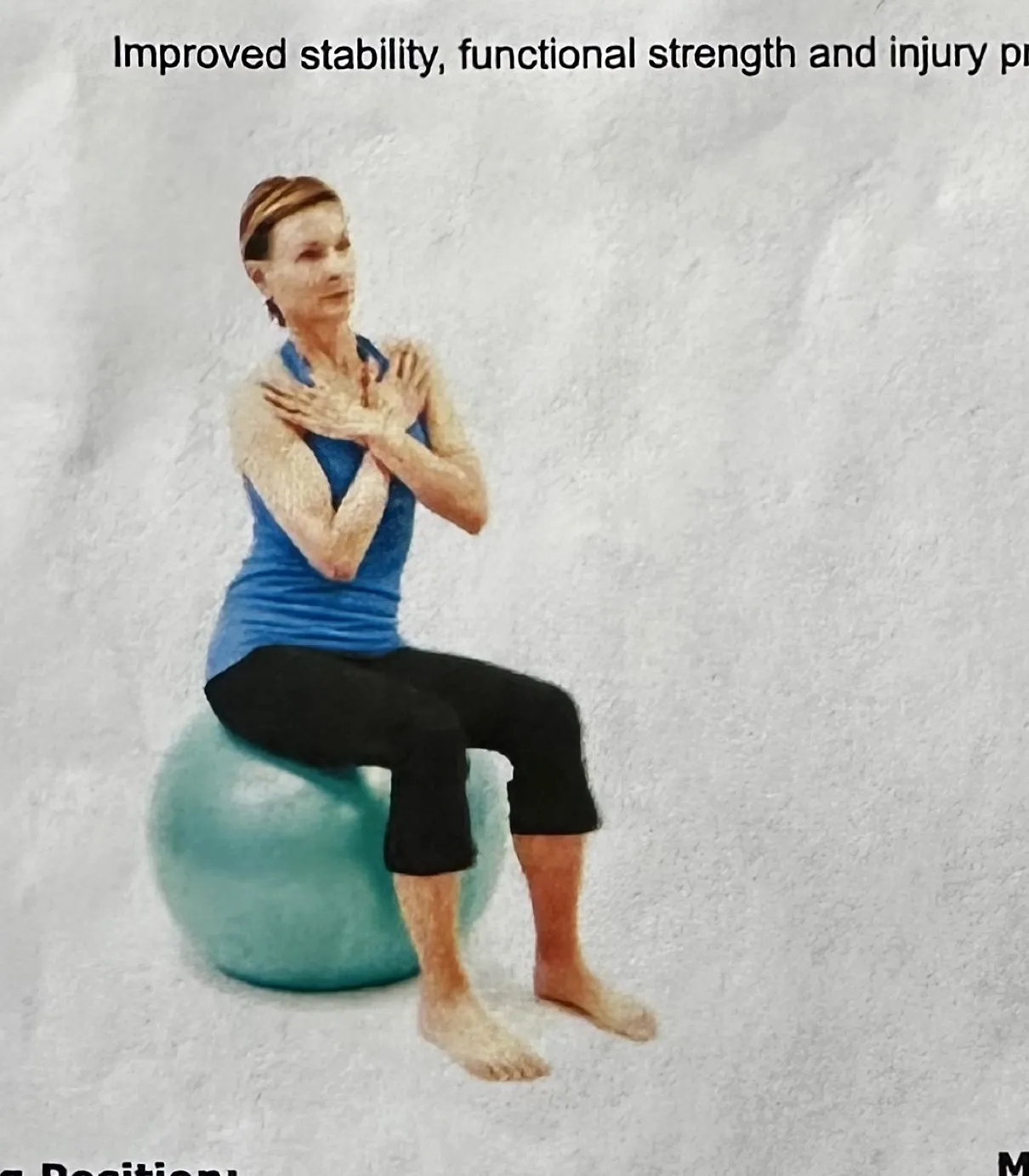 Side-to-Side Lumbo Pelvic Rock starting position